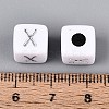 Opaque Acrylic Beads SACR-T035-03X-4