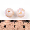 Electroplate Pearlized Glass Pearl Beads EGLA-T021-14C-08-3