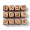 Natural Wood Constellation Beads LS-WOOD-M002-08-4