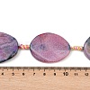 Natural Fire Crackle Agate Beads Strands G-P605-L03-01A-5