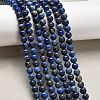 Natural Lapis Lazuli Beads Strands G-F561-5mm-G-1