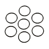 Ion Plating(IP) 304 Stainless Steel Closed Jump Rings STAS-G393-06B-10-1