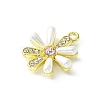 Alloy and Rhinestone Pendant FIND-Z045-01B-G-2