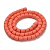 Handmade Polymer Clay Bead Strands X-CLAY-ZX006-01-37-3