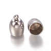 Tarnish Resistant 201 Stainless Steel Cord Ends STAS-L226-017F-P-2