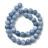 Natural Dyed White Jade Beads Strands G-M402-C04-28-3