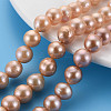 Natural Keshi Pearl Beads Strands PEAR-S020-L08-1