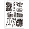 Custom Summer Theme PVC Plastic Clear Stamps DIY-WH0631-0518-8