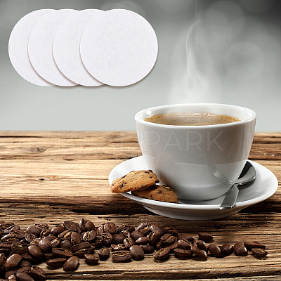 Round Coffee Filter Paper AJEW-CN0004-70C-1