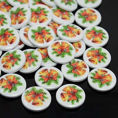 Holiday Buttons BUTT-P001-15mm-10-1