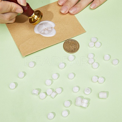 400Pcs Octagon Sealing Wax Particles DIY-CP0009-24B-1
