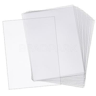 PVC Plastic Sheets LS-DIY-WH0304-126-1