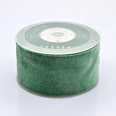 Polyester Velvet Ribbon for Gift Packing and Festival Decoration SRIB-M001-19mm-587-1