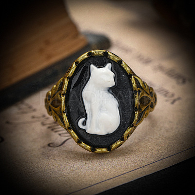 Alloy with Resin Finger Rings FS-WGE901F-04-1