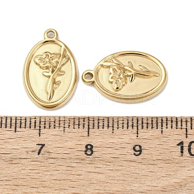 304 Stainless Steel Pendants STAS-I358-12G-04-1