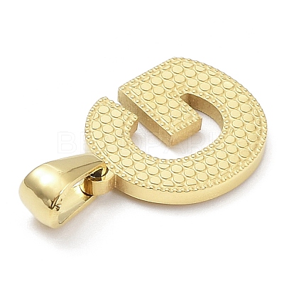 Ion Plating(IP) 316L Surgical Stainless Steel Pendants STAS-Q247-01G-07-1