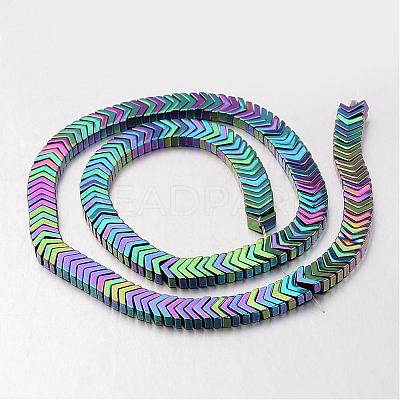 Electroplate Non-magnetic Synthetic Hematite Bead Strands G-F300-19-02-1