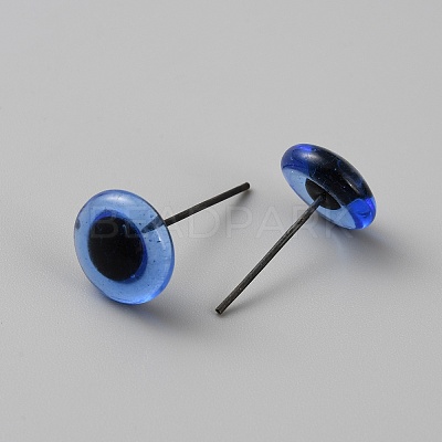 Glass Craft Needle Felting Eyes DOLL-WH0002-07J-01-1