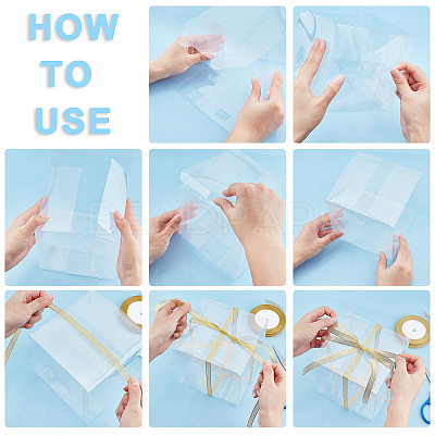 Foldable Transparent PVC Boxes CON-BC0001-95-1