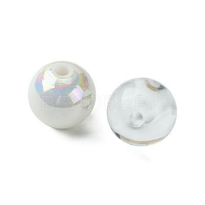 250Pcs 8 Styles Opaque Acrylic Beads MACR-FS0001-62-1