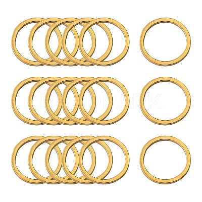 Ion Plating(IP) 304 Stainless Steel Linking Ring LS-STAS-S079-14B-1