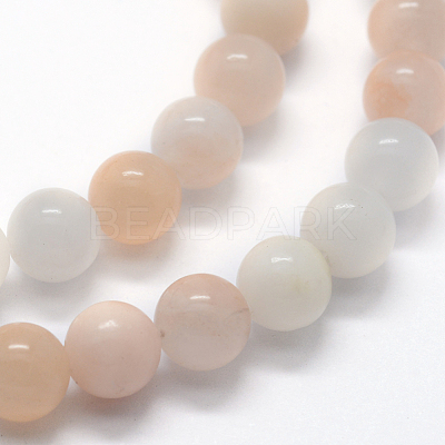 Natural Pink Aventurine Beads Strands G-I199-22-4mm-1
