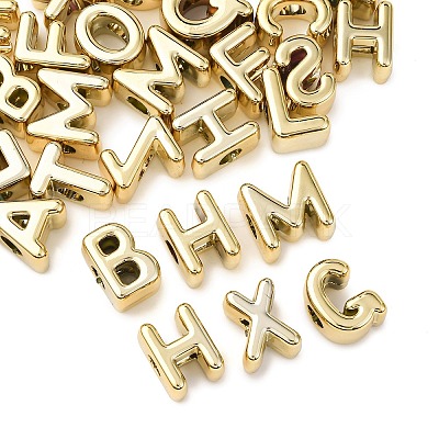 UV Plating Acrylic European Beads MACR-L015-19A-1