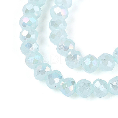 Baking Electroplate Glass Beads Strands LS-DGLA-A039-J2mm-B26-1