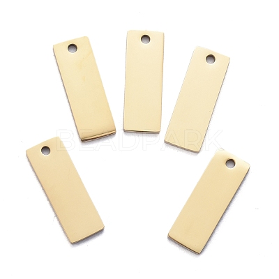 Ion Plating(IP) 304 Stainless Steel Pendants STAS-I140-22B-G-1