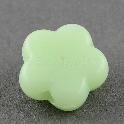 Opaque Acrylic Beads LS-SACR-R796-05-1