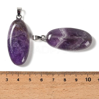 Natural Amethyst Pendants GG-CBACB71-01P-02-1