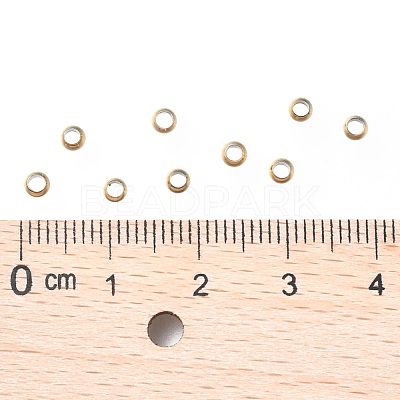 Ion Plating(IP) 304 Stainless Steel Spacer Beads STAS-L222-42A-G-1