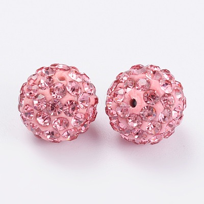 Pave Disco Ball Beads RB-H258-10MM-223-1