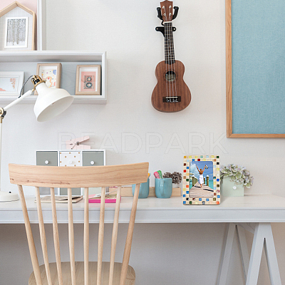 DIY Mosaic Photo Frame Making Kit DIY-OC0004-45-1
