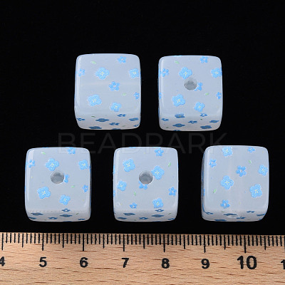 Printed Acrylic Beads MACR-S374-11C-02-1