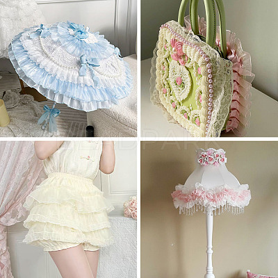 5m Polyester Lace Ribbon OCOR-TA0003-98B-1