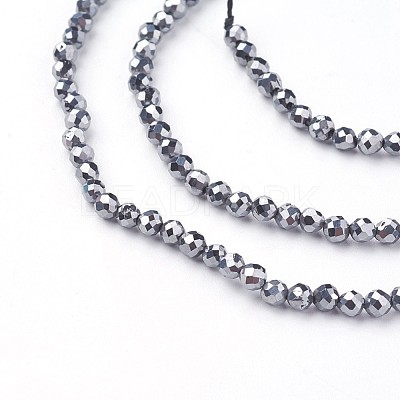 Terahertz Stone Beads Strands G-F619-18-3mm-1