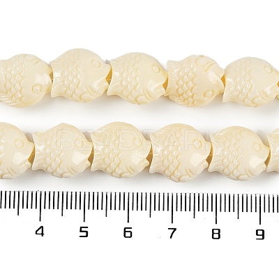 Synthetic Coral Carved Beads Strands CORA-C003-13B-1