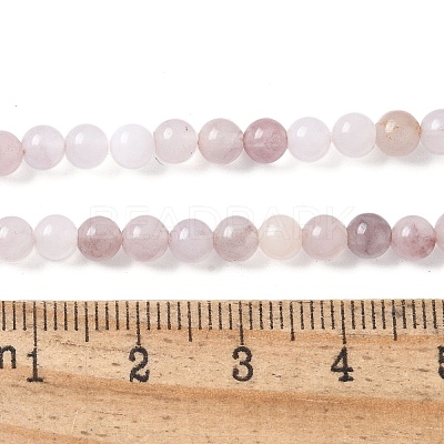 Natural Violet Strawberry Quartz Beads Strands G-P530-B02-01-1