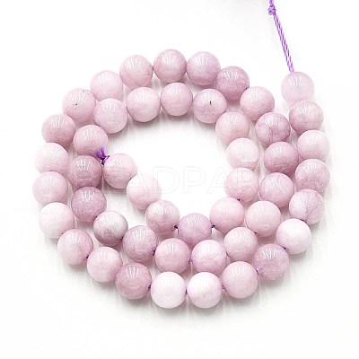 Natural Quartz Beads Strands G-N355-8mm-41-1