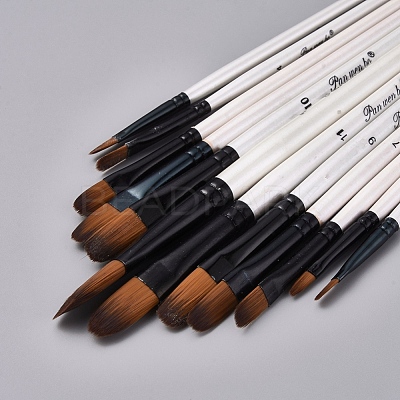 Wood Handle Paint Brushes Set TOOL-L006-07-1