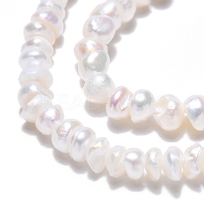 Natural Cultured Freshwater Pearl Beads Strands PEAR-N015-02C-1