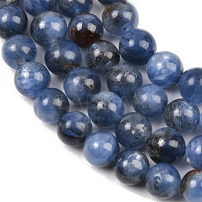 Natural Kyanite/Cyanite/Disthene Beads Strands LS-G-G272-A01-6mm-1