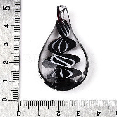Handmade Lampwork Pendants LAMP-N034-03A-1