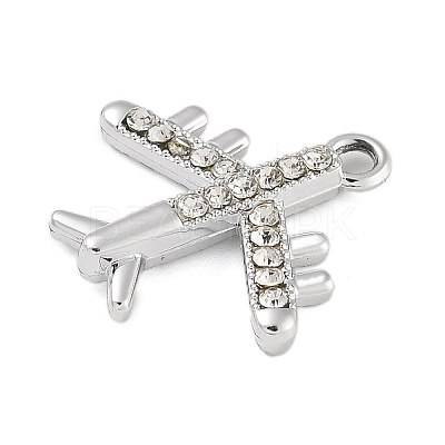 Alloy Rhinestone Pendants PALLOY-P308-13P-1