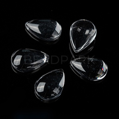 Transparent teardrop X-GGLA-R024-14x10-1