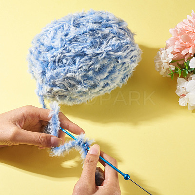 Super Bulky Imitation Fur Polyester Yarn OCOR-TAC0016-36K-1
