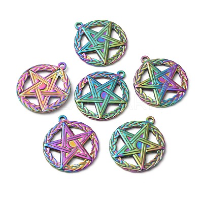 304 Stainless Steel Pendants STAS-WH0029-57M-1