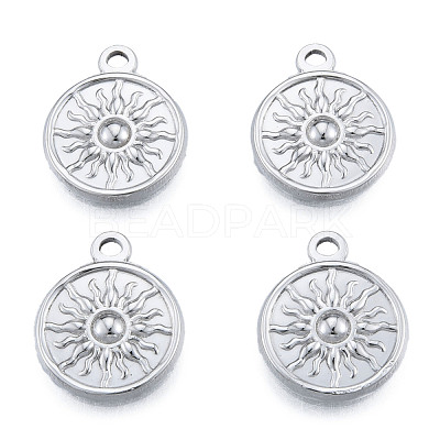 Non-Tarnish 201 Stainless Steel Pendants STAS-N098-223P-1