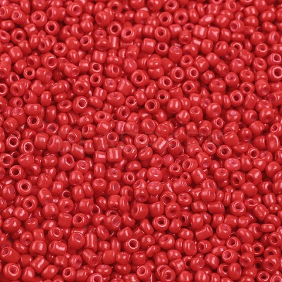 Baking Paint Glass Seed Beads SEED-US0003-3mm-K20-1